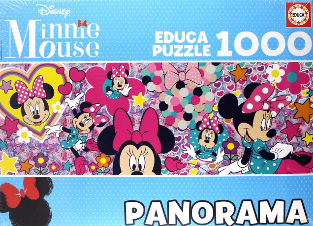 EDUCA 1000 el. Myszka Minnie Panorama [PUZZLE]