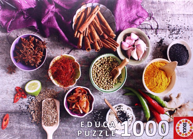 EDUCA 1000 el. Przyprawy [PUZZLE]