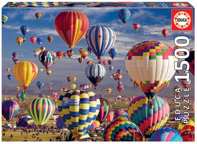 EDUCA 1500 el. Balony na gorące powietrze [PUZZLE]
