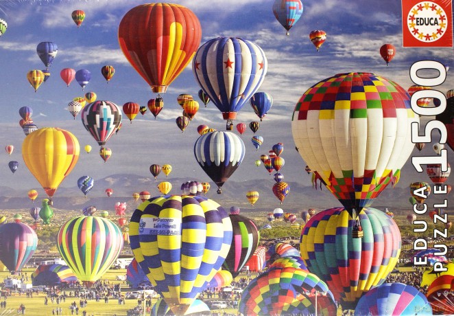 EDUCA 1500 el. Balony na gorące powietrze [PUZZLE]