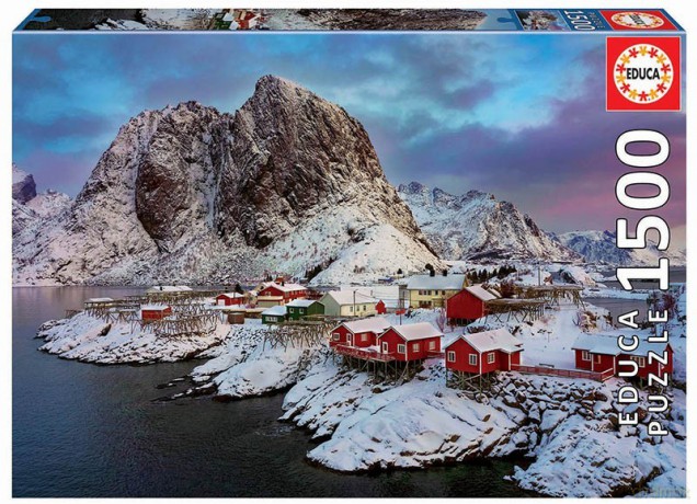 EDUCA 1500 el. Wyspy Lofoten Norwegia [PUZZLE]