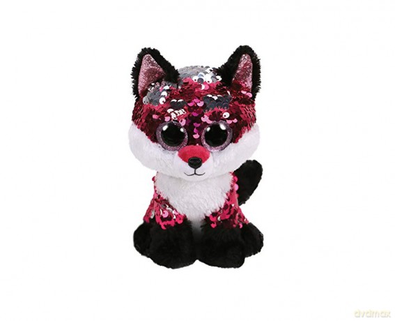 Maskotka TY Beanie Boos Flippables - Cekinowy lis 24 cm