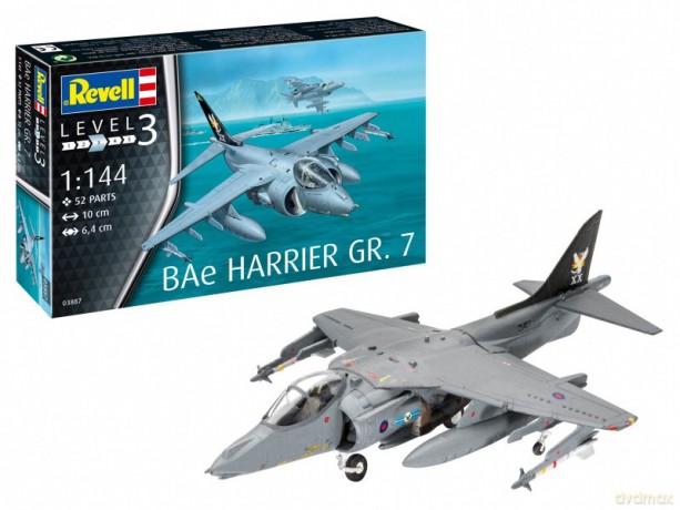 Model plastikowy BAE Harrier GR.7