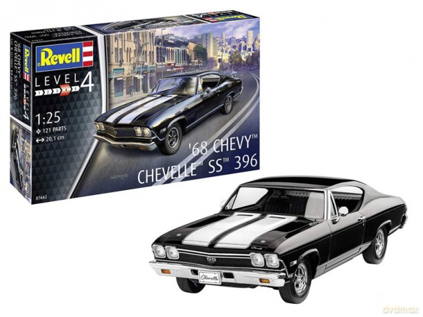 Model plastikowy Chevy Chevelle 1968