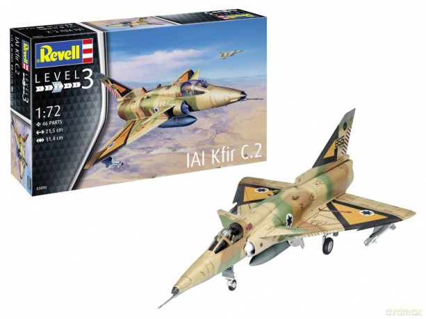 Model plastikowy Kfir C-2