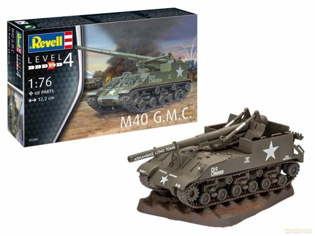 Model plastikowy M40 G.M.C.