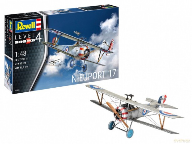 Model plastikowy Nieuport 17
