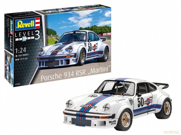 Model plastikowy Porsche 934 RSR Martini