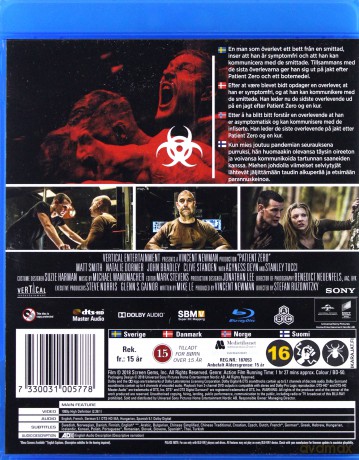 Patient Zero [Blu-Ray]
