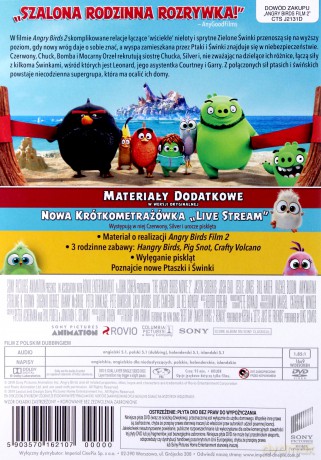 Angry Birds 2 Film [DVD]
