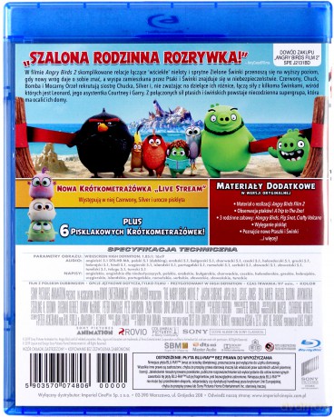 Angry Birds 2 Film [Blu-Ray]