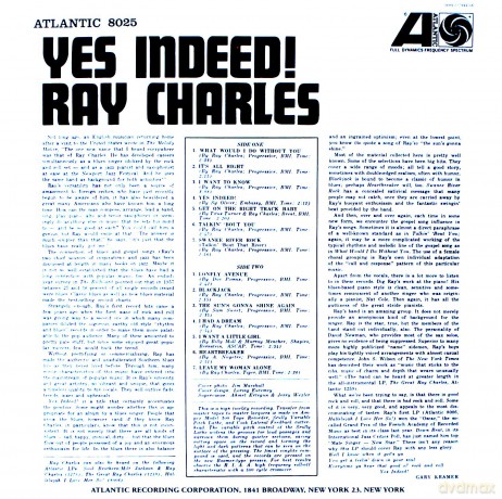 Ray Charles: Yes Indeed! (Mono Remaster) [Winyl]