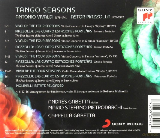 Cappella Gabetta: Tango Seasons [CD]