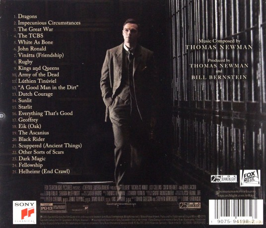Tolkien soundtrack (Thomas Newman) [CD]
