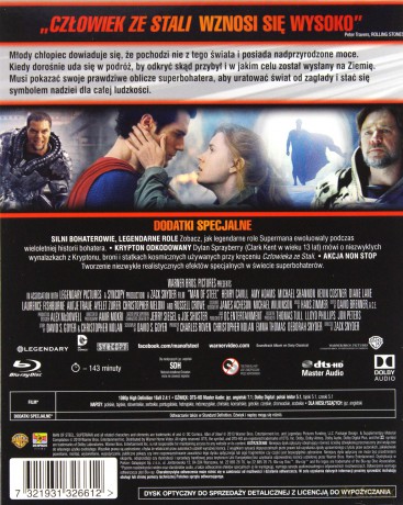 Człowiek ze stali (Kolekcja DC) [Blu-Ray]