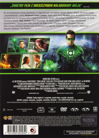 Green Lantern (Kolekcja DC) [DVD]