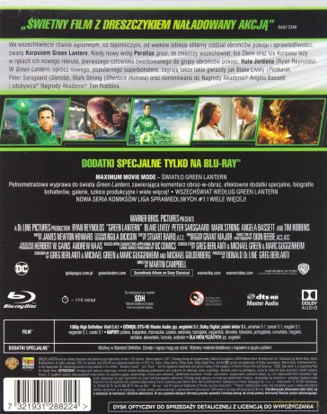 Green Lantern (Kolekcja DC) [Blu-Ray]