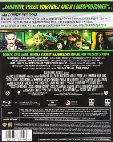Legion samobójców (Extended Cut) (Kolekcja DC) [2xBlu-Ray]