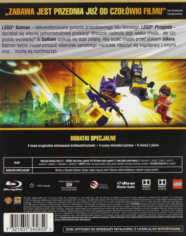 LEGO Batman: Film (Kolekcja DC) [Blu-Ray]