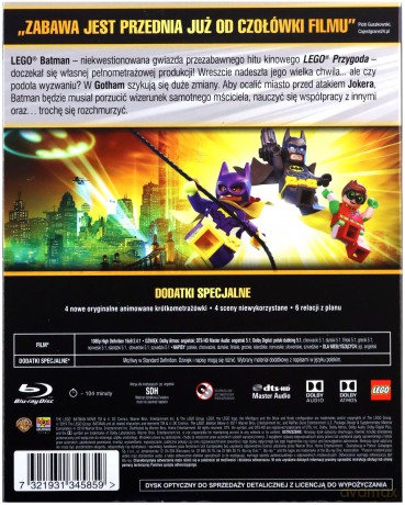 LEGO Batman: Film (Kolekcja DC) [Blu-Ray]