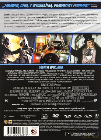 Powrót Batmana (Edycja Specjalna) (Kolekcja DC) [DVD]