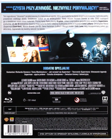 Superman (Wersja reżyserska) (Kolekcja DC) [Blu-Ray]
