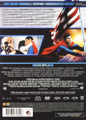 Superman II (Edycja Specjalna) (Kolekcja DC) [2DVD]