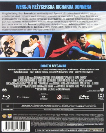 Superman II (Wersja reżyserska) (Kolekcja DC) [Blu-Ray]