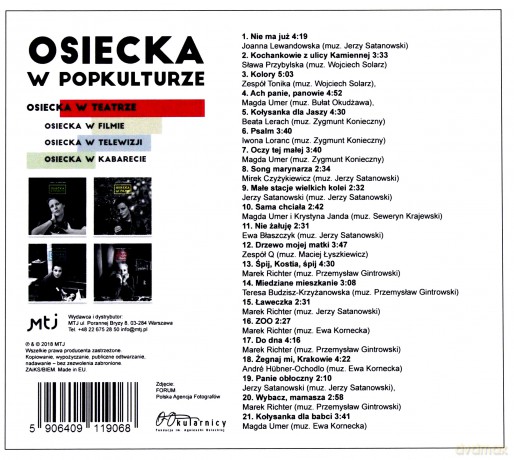 Osiecka w popkulturze: W teatrze [CD]