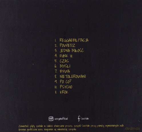 SeeYah: Reggaebilitacja (digipack) [CD]