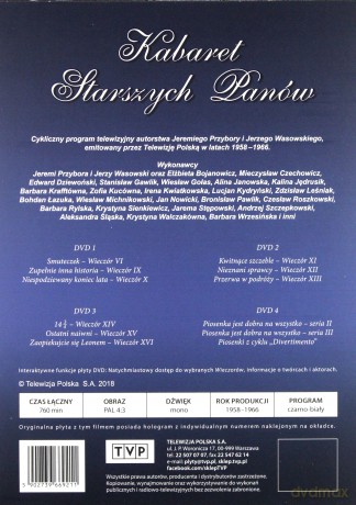 Kabaret Starszych Panów [4DVD]