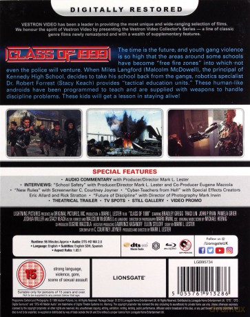Class Of 1999 (Vestron) [Blu-Ray]