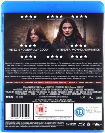 Disobedience (Nieposłuszne) [Blu-Ray]