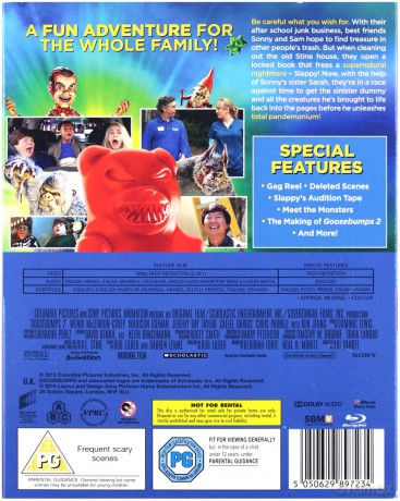 Goosebumps 2 (Gesia skórka 2) [Blu-Ray]