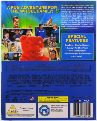 Goosebumps 2 (Gesia skórka 2) [Blu-Ray]