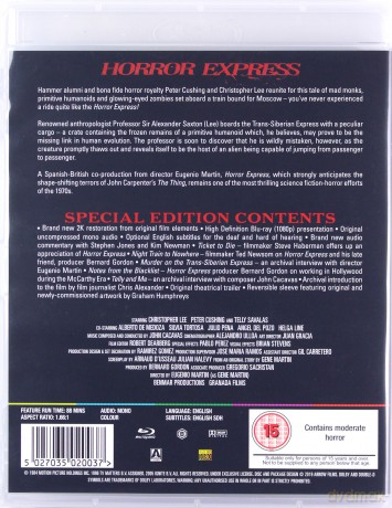 Horror Express [Blu-Ray]