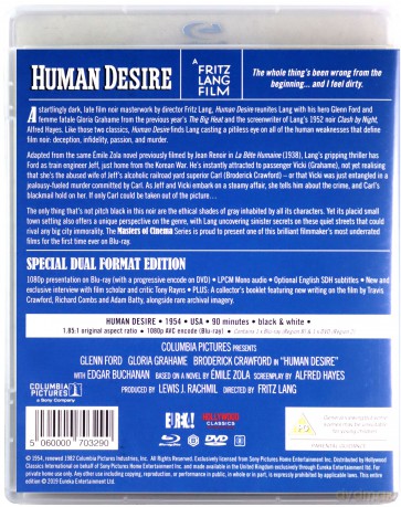 Human Desire [2xBlu-Ray]+[DVD]