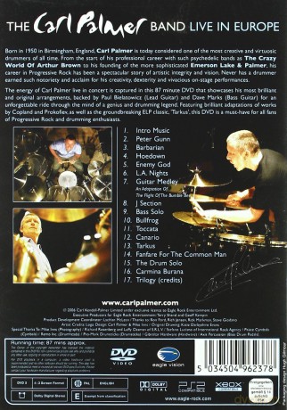 Carl Palmer: Live In Europe [DVD]