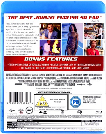 Johnny English Strikes Again [Blu-Ray]