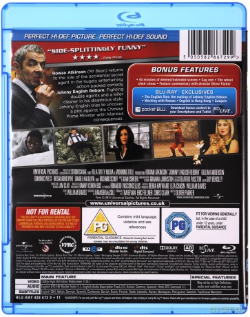Johnny English / Johnny English Reborn / Johnny English Strikes Again (Johnny English / Johnny English: Reaktywacja / Johnny English: Nokaut) [BOX] (Johnny English / Johnny English: Reaktywacja / Johnny English: Nokaut) [3xBlu-Ray]