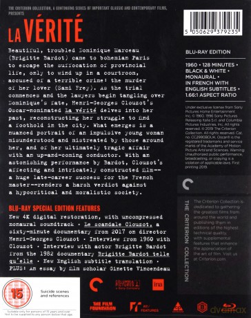 La Vérité (2011) (Criterion Collection) [Blu-Ray]