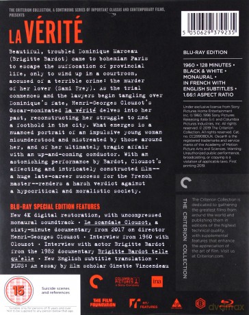 La Vérité (2011) (Criterion Collection) [Blu-Ray]