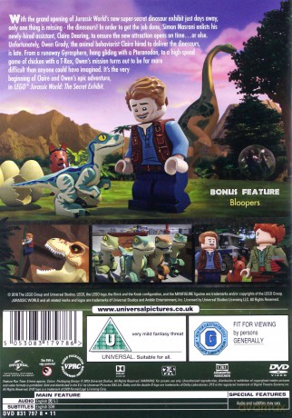 Lego Jurassic World: The Secret Exhibit [DVD]