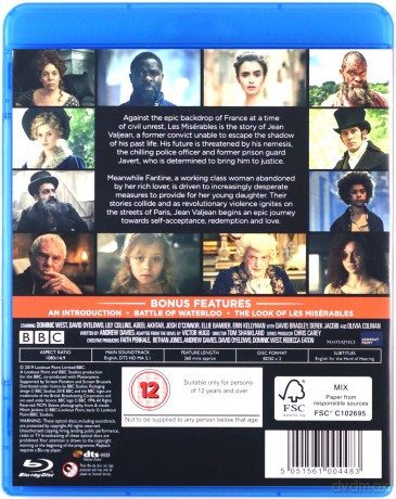 Les Miserables (BBC) [Blu-Ray]