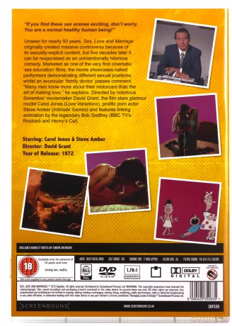 Sex. Love. Marriage [DVD]
