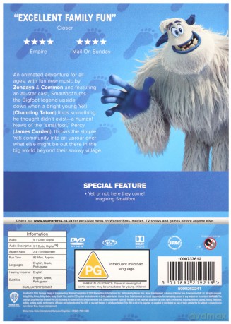 Smallfoot [DVD]