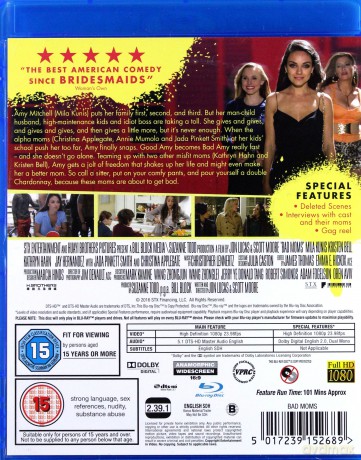 Bad Moms (Złe Mamuśki) [Blu-Ray]