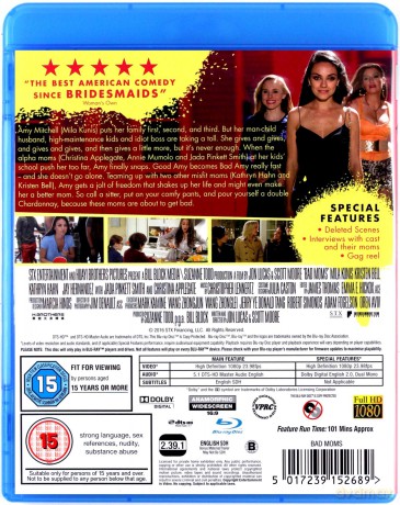 Bad Moms (Złe Mamuśki) [Blu-Ray]