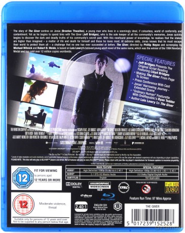 The Giver (Dawca Pamięci) [Blu-Ray]