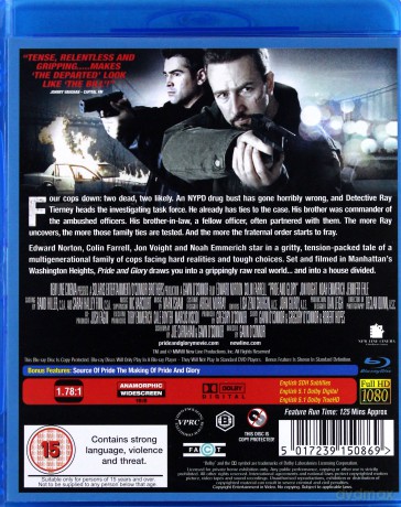 Pride and Glory (W cieniu chwały) [Blu-Ray]